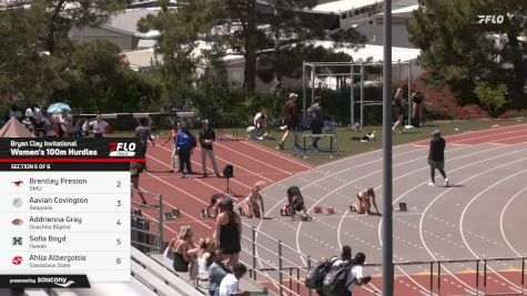Women's 100m Hurdles, Finals 6