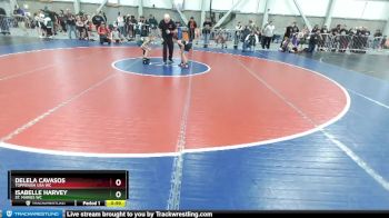 62 lbs Quarterfinal - Isabelle Harvey, St. Maries WC vs Delela Cavasos, Toppenish USA WC