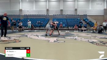 116 lbs Cons. Round 8 - Matthew Baylor, Milan vs Teigan Newell, Bulldog Premier