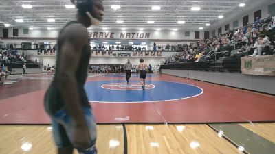132 lbs Round 1 (16 Team) - Kayden Merritt, Berrien County vs Brytravious Harper, Elbert County