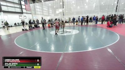 160 lbs Cons. Round 3 - Dylan Smith, Clinic Wrestling vs Jared Galang, Lil Bro Wrestling Club