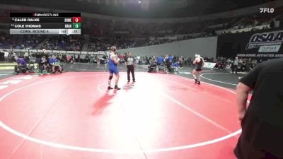 6A Boys 190 lbs Cons. Round 4 - Cole Thomas, Grant Boys vs Caleb Dalke, South Medford Boys