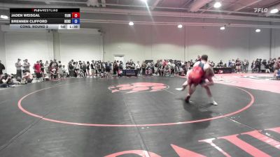 65 lbs Cons. Round 2 - Jaden Weisgal, Florida vs Brennen Clifford, Union County High School Wrestling