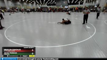126 lbs Champ. Round 2 - Kevin Pedraza, Nebraska vs Braylon Gonzalez, KD Training Center