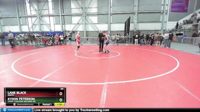 115 lbs Champ. Round 2 - Lane Black, INWTC vs Kyson Peterson, CNWC Concede Nothing WC