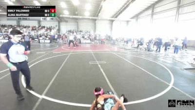 46 lbs Rr Rnd 1 - Emily Palomino, NM Beast vs Alina Martinez, NM Beast