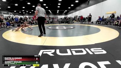 80 lbs Placement Matches (8 Team) - Dustin Alvarado, Untouchables vs Garrett Whalen, Steller Trained