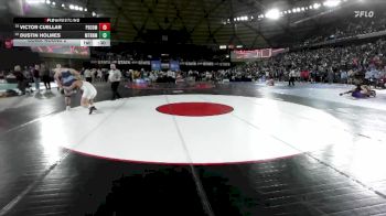 Boys 4A 215 lbs Cons. Round 2 - Victor Cuellar, Pasco vs Dustin Holmes, Mount Rainier