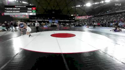 Boys 4A 215 lbs Cons. Round 2 - Victor Cuellar, Pasco vs Dustin Holmes, Mount Rainier