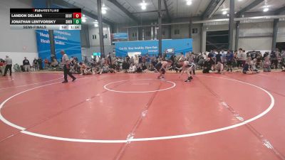 177 lbs Semifinal - Landon Delara, Scottdale vs Jonathan Lentvorsky, Shermans Dale