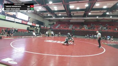165 lbs Cons. Semi - Kody Routledge, Oklahoma State vs Brock Woodcock, SIUE