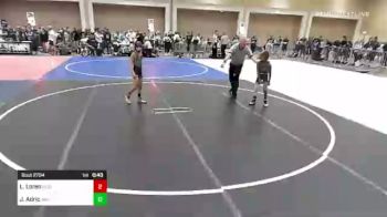 70 lbs Round Of 16 - Luke Loren, Reign WC vs Jalen Adric, 4mg