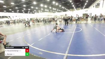 62 lbs Consi Of 8 #1 - Hunter Rauschenberger, Pomona Elite vs Lucas Barnes, Top Rank