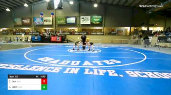65 lbs Prelims - Blayne Jex, Junior Comet Wrestling vs Bianca Eide, Shakopee Mat Club