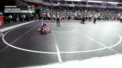 40 lbs Final - Harper Davis, Moodys WC vs Ayarra Schaefer, King Select Wr Ac