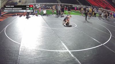 106 lbs Champ. Round 1 - Noah Ahn, Utah vs Brandon Henderson, Oregon