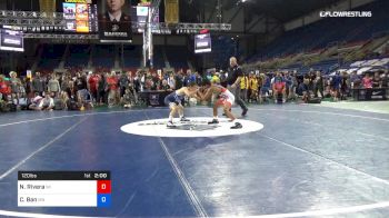 120 lbs Rnd Of 64 - Nicolar Rivera, Wisconsin vs Carter Ban, Minnesota