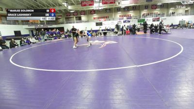 117 lbs 1st Place Match - Grace Lashinsky, Lindsey Wilson vs Marlee Solomon, Unattached