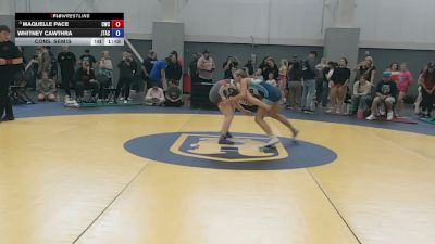 125 lbs Cons. Semis - Maquelle Pace, Champions Wrestling Club vs Whitney Cawthra, JT Academy