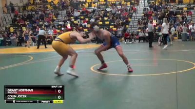 157 lbs Cons. Round 3 - Colin Jocek, REVERE vs Grant Hoffman, WOOSTER