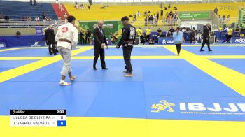 IAN LUCCA DE OLIVEIRA COURA vs JOÃO GABRIEL GALVÃO DA SILVA 2024 Brasileiro Jiu-Jitsu IBJJF