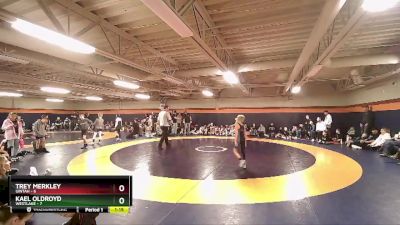 57 lbs Semis & 3rd Wb (16 Team) - Kael Oldroyd, Westlake vs Trey Merkley, Uintah