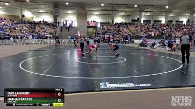 AA 144 lbs Cons. Round 3 - Max Landrum, Rossview vs Nathan Barbee, Oakland