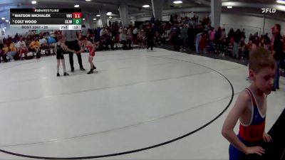 25 lbs 3rd Place Match - Tate Schacher, Medicine Valley Wrestling Club vs Bryxton Schneider, CWO