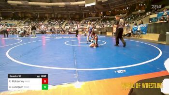 105 lbs Round Of 16 - Rylan Mckenney, Massa's Maniacs vs Brooxton Lundgren, THWC