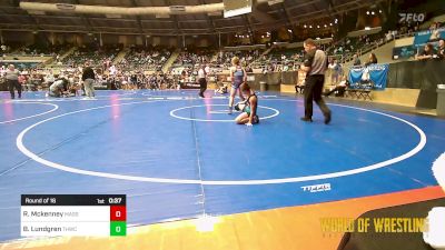 105 lbs Round Of 16 - Rylan Mckenney, Massa's Maniacs vs Brooxton Lundgren, THWC