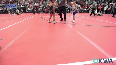 60 lbs Semifinal - William Bohner, Buck Pride Wrestling vs Legend Bigheart, Sperry Wrestling Club