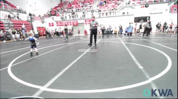 83 lbs Quarterfinal - Coleton Boulware, Tuttle Wrestling vs Kaydan Osborn, Ponca City Wildcat Wrestling