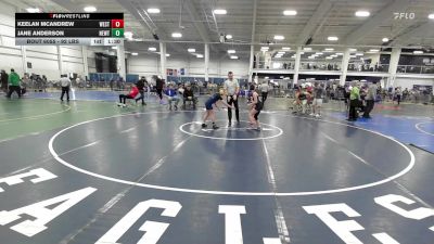 92 lbs Semifinal - Keelan McAndrew, Westerly vs Jane Anderson, Newtown