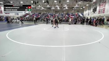 Boys 285 lbs 5th Place Match - Nicholas Studley, Los Gatos Boys vs Trevor Wilson, Serra Boys