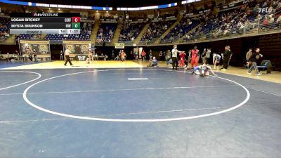 60 lbs Consy 5 - Logan Ritchey, Central York vs Mysta Brunson, Erie