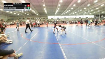 75 lbs Quarterfinal - Liam Reeves, Revival Orange vs Nikos Sevastos, Micky's Maniacs Blue