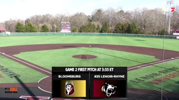 Replay: Bloomsburg vs Lenoir-Rhyne - DH | Feb 14 @ 1 PM