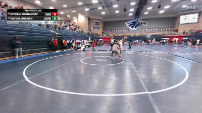 215 lbs Round 3 - Kiyoshi Hernandez, El Paso Franklin vs Raydel Guzman, Conroe Woodlands College Park
