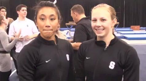 Alyssa Brown and Allyse Ishino after winning Chicago Style