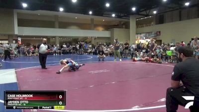 70 lbs Round 1 (6 Team) - Case Holbrook, Gulf Coast WC vs Jayden Otto, Predator WC