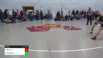 140 lbs Final - Jacob Brua, Newry vs Daniel Redding, Red Lion