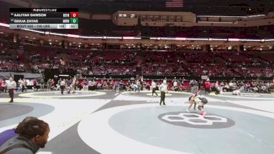 100 lbs Cons. Sub-quarters - Giulia Zayas, Aurora vs Aaliyah Dawson, Reynoldsburg