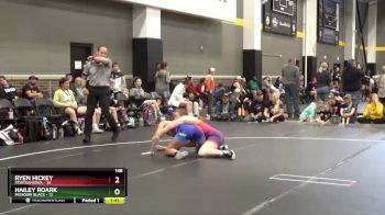 148 lbs Round 2 (6 Team) - Ryen Hickey, FEWTeamIowa vs Hailey Roark, Missouri Black