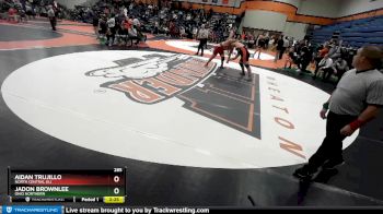 285 lbs Champ. Round 1 - Aidan Trujillo, North Central (IL) vs Jadon Brownlee, Ohio Northern