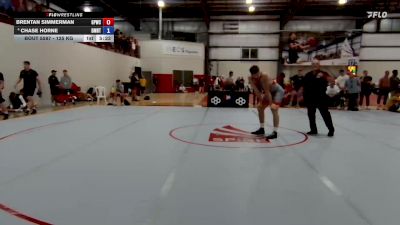 125 kg Champ. Round 2 - Brentan Simmerman, Golden Pride Wrestling Club vs Chase Horne, DMV RTC