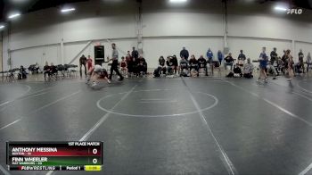 76 lbs Finals (2 Team) - Finn Wheeler, Mat Warriors vs Anthony Messina, Buxton