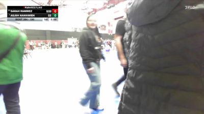 190 lbs Champ. Round 2 - Ailish Nawawieh, Buena Park vs Sarah Ramirez, Norwalk