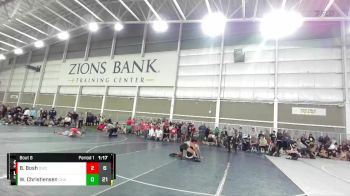 120 lbs Round 3 (4 Team) - Brayden Bosh, Devils Wrestling Club vs Warren Christiensen, Champions Blue