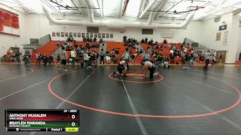 285C Round 3 - Braylen Maranda, Natrona County vs Anthony Musalem, Wind River