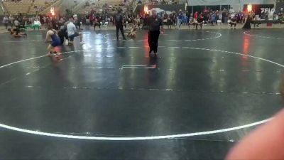 112 lbs Champ. Round 1 - Jayde Snacks McKinney, Buccaneer Wrestling Club vs Raheem Mccellon, Aloca Tornadoes